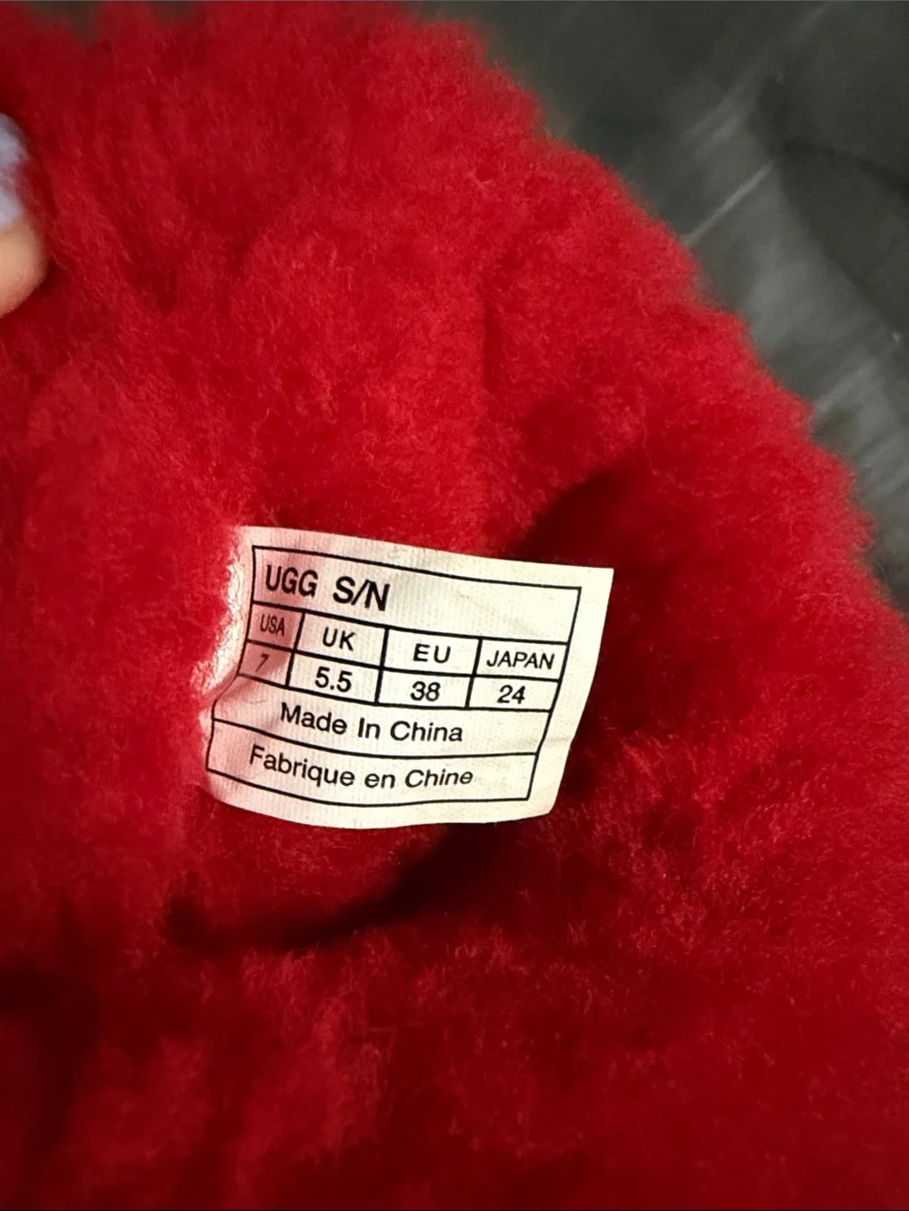 Red Polka Dot Minnie Mouse Uggs